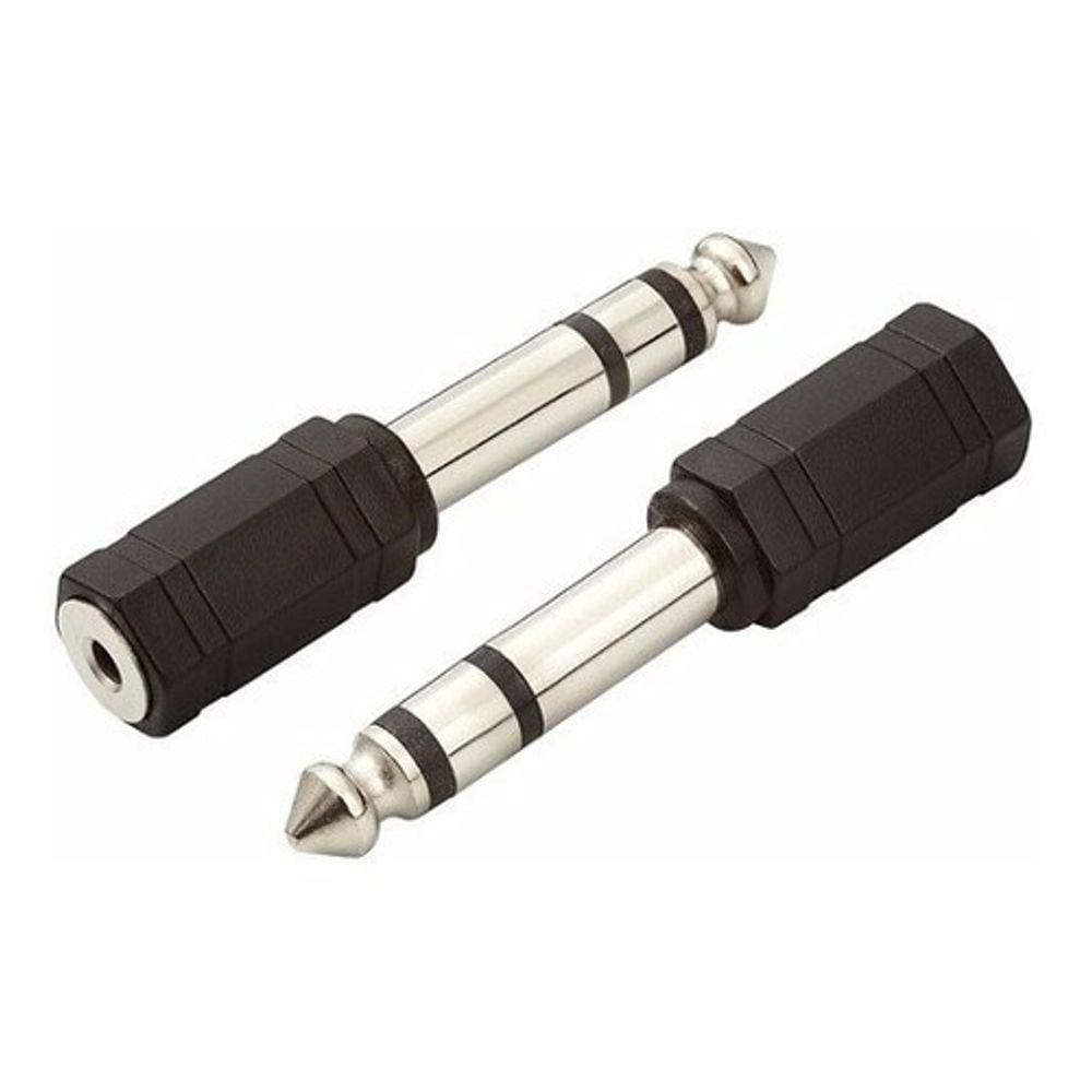 Plug Adaptador P2 Femea X P10 Macho Stereo