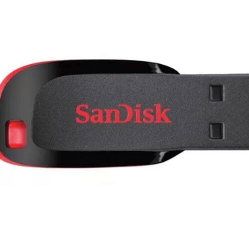 Pen Drive Sandisk Cruzer Blade 8gb 2.0 - Preto E Vermelho Menor preço em Pen Drive Sandisk Cruzer Blade 8gb 2.0 - Preto E Vermelho