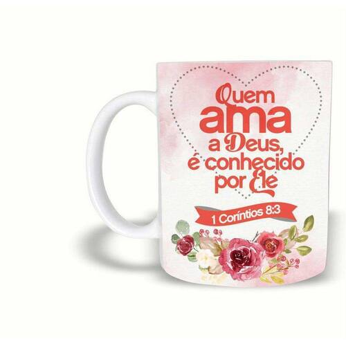 Caneca Evangélica | Quem Ama A Deus, É Conhecido | Extra Caneca Evangélica | Quem Ama A Deus, É Conhecido | Extra