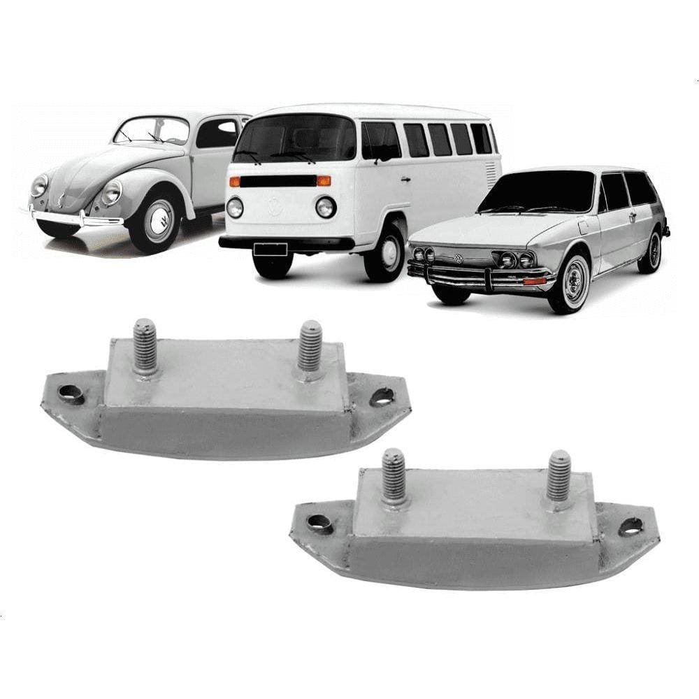 Kit 2 Coxim Calço Do Motor Brasília Fusca Kombi Variant Tl