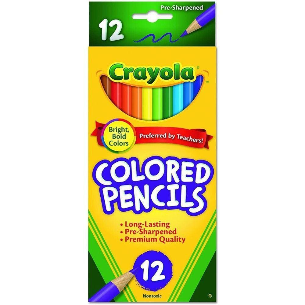 Crayola - Lapis De Cor - 12 Cores - Macio E Não Tóxico