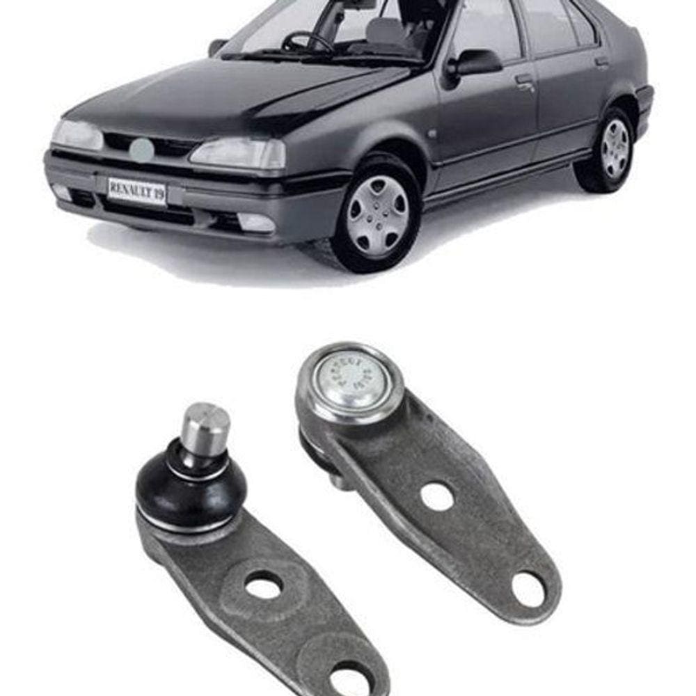 Par Pivô Suspensão Dianteira Renault R19 1994 1995 1996 1997