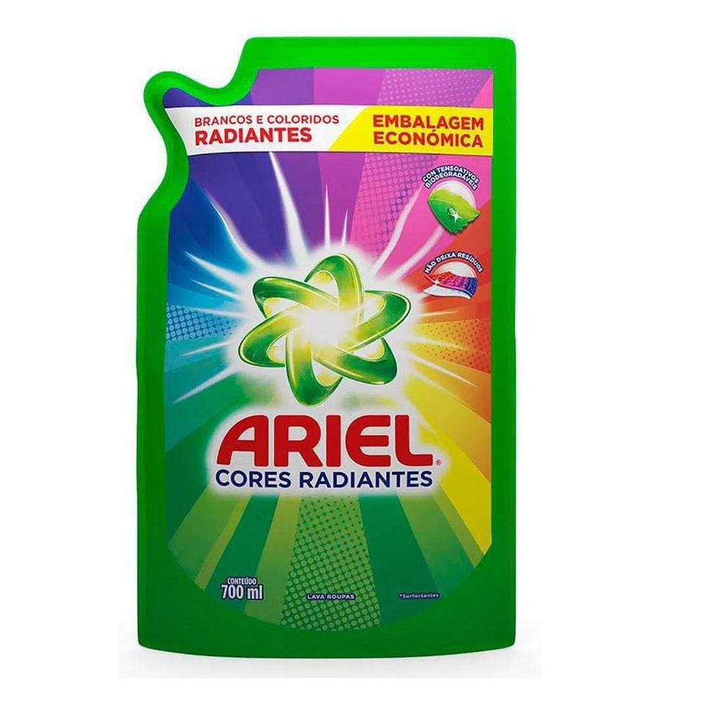 Lava Roupas Refil 700Ml Ariel