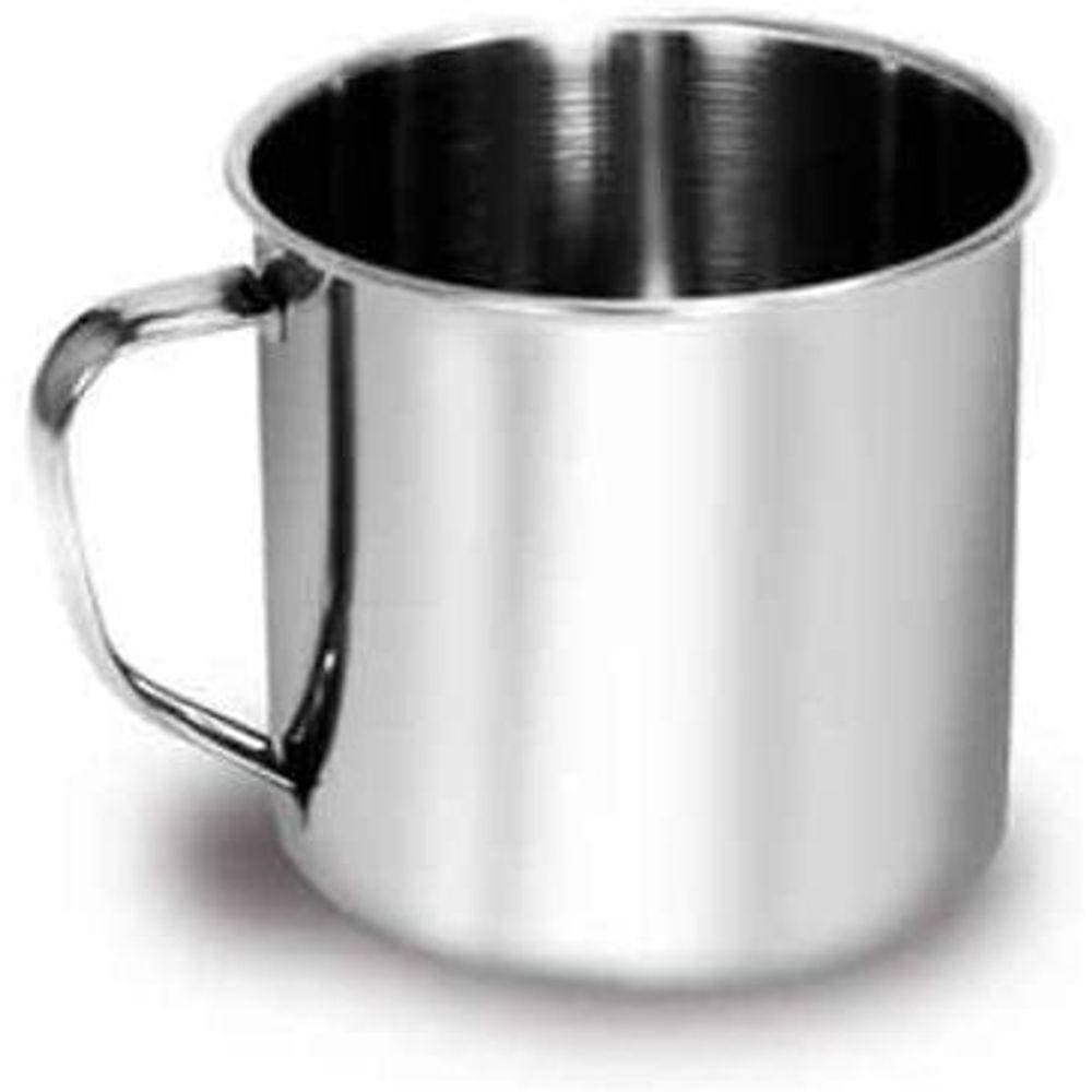Caneca de Aço inox 180ml chá café suco água