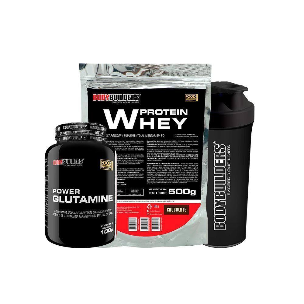 Whey protein com glutamina Extra