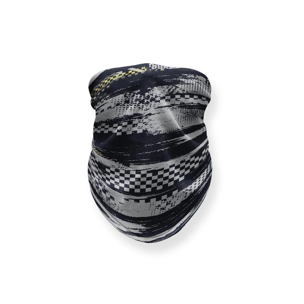 Bandana Para Ciclismo Tubular Preto E Cinza Pedal Moto Pesca