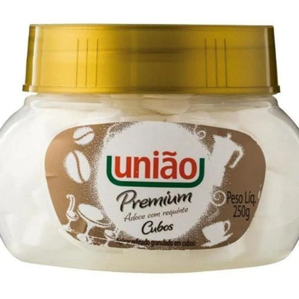 Açucar Em Cubos Premium Pote 250Gr União