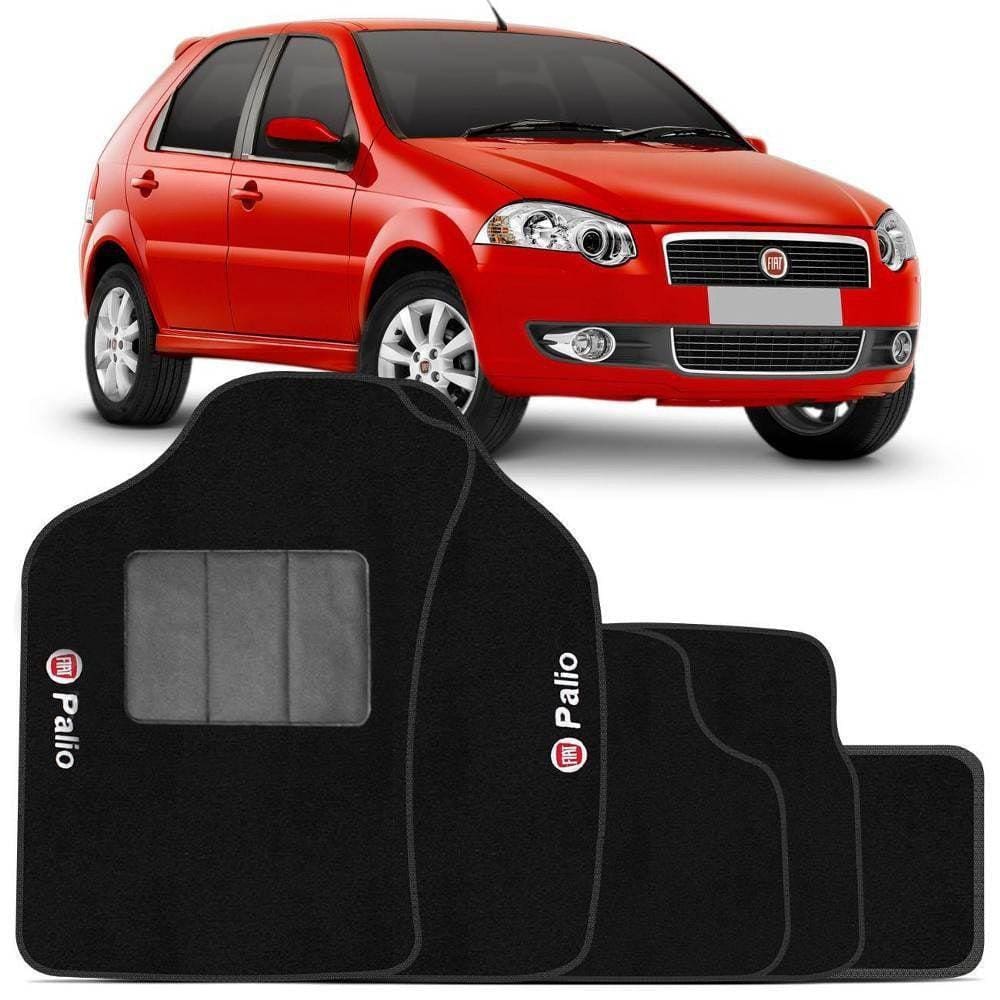 Tapete Automotivo Fiat Palio Carpete Base Pinada