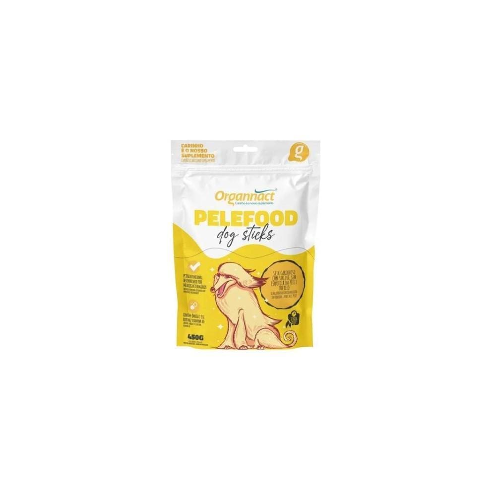Pelefood Sticks Sache 450 g Suplemento Cães - Organnact