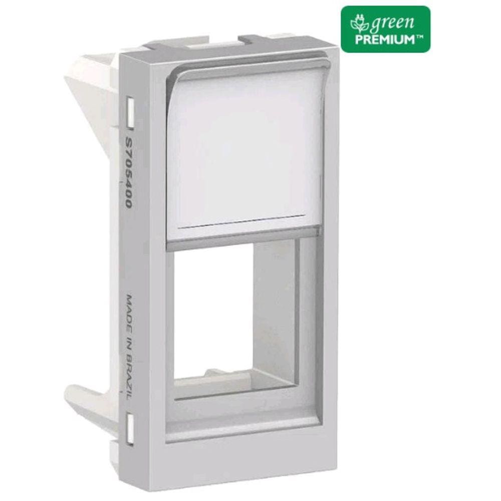 Schneider Orion Modulo Tampa Rj45 Aluminio S70542174 Keystone