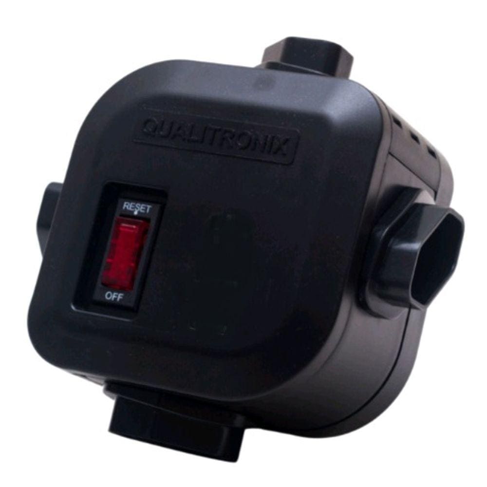 Qualitronix Filtro Linha 4 Tomadas Preto C/Plug Qcfl4-Pp