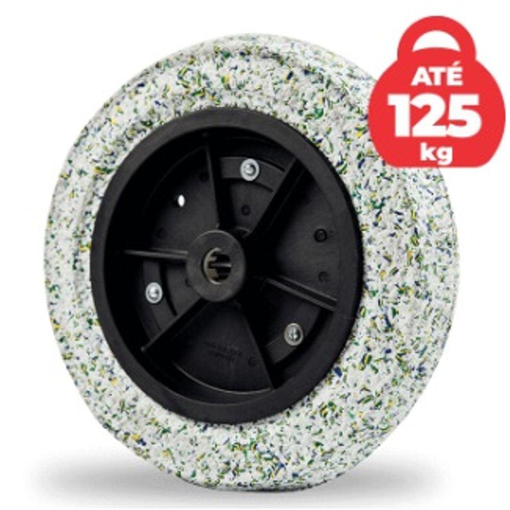 Roca Pneu Roda Maciça Para Carrinho De Mão 3.25/3-1 26MM