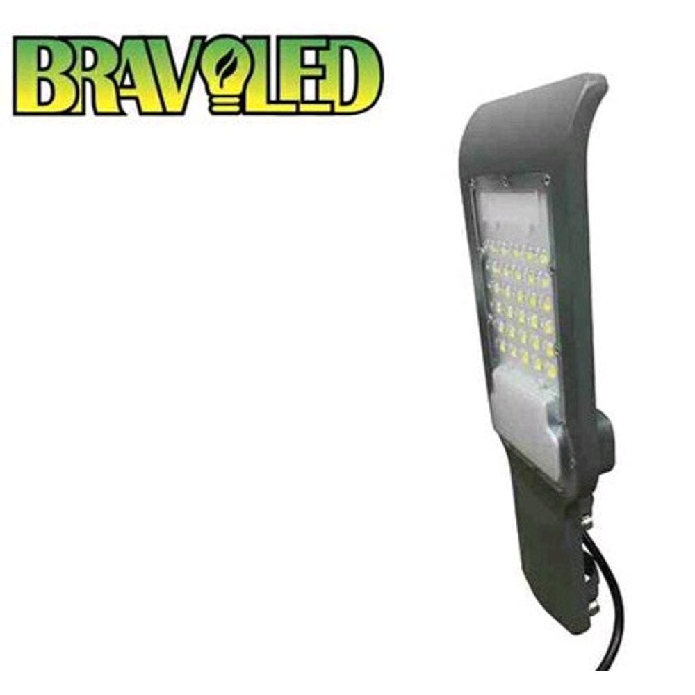 Bravo Refletor Led Para Poste 50W Luz Branca Bivolt