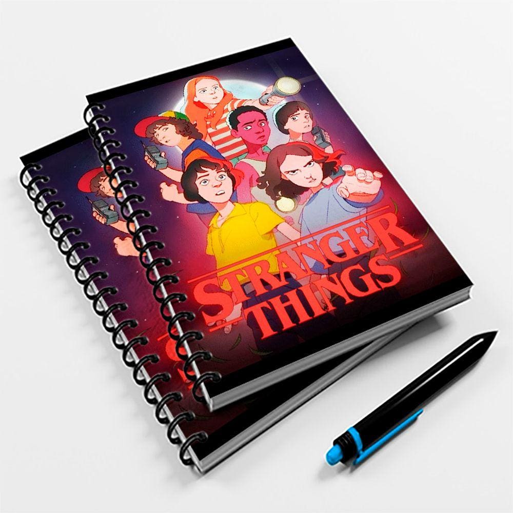 Caderno Universitário 96fls Stranger Things Mod.01