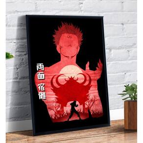 Quadro decorativo Yuuji and Sukuna Jujutsu Kaisen