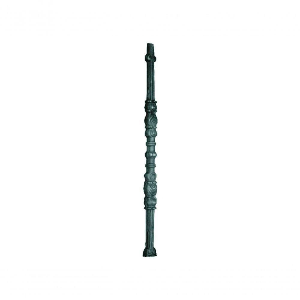 Coluna Ferro Fundido N05 Para Grade Sacada Varanda 80X06Cm