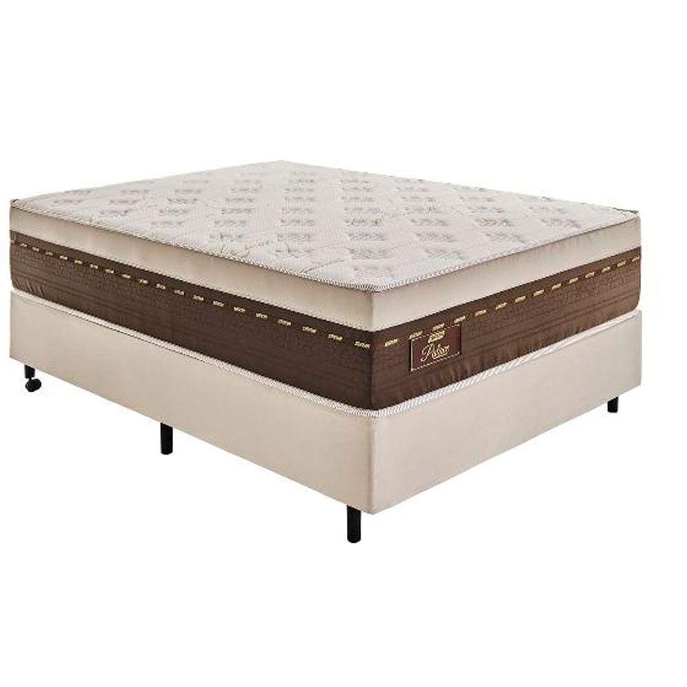 Colchão King Gazin Palace 1,93x2,03x0,30 Molas Ensacadas Soft Pillow Euro In Malha