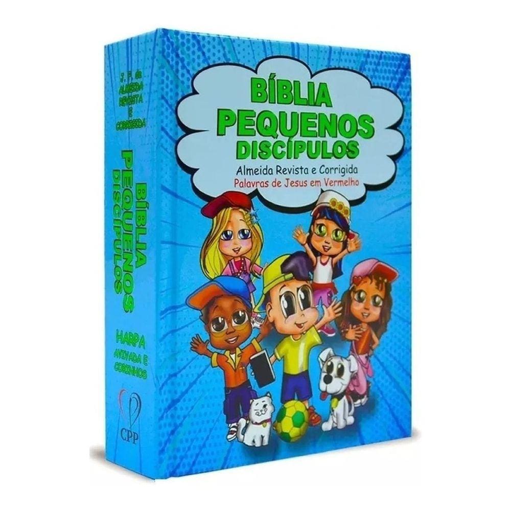 Bíblia Evangélica Menino Menina Letra Grande Infantil Gospel