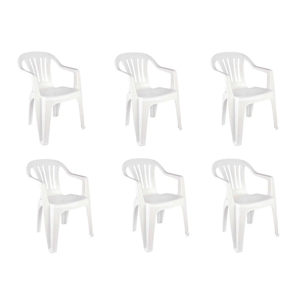 Conjunto 6 Poltronas Bela Vista Mor