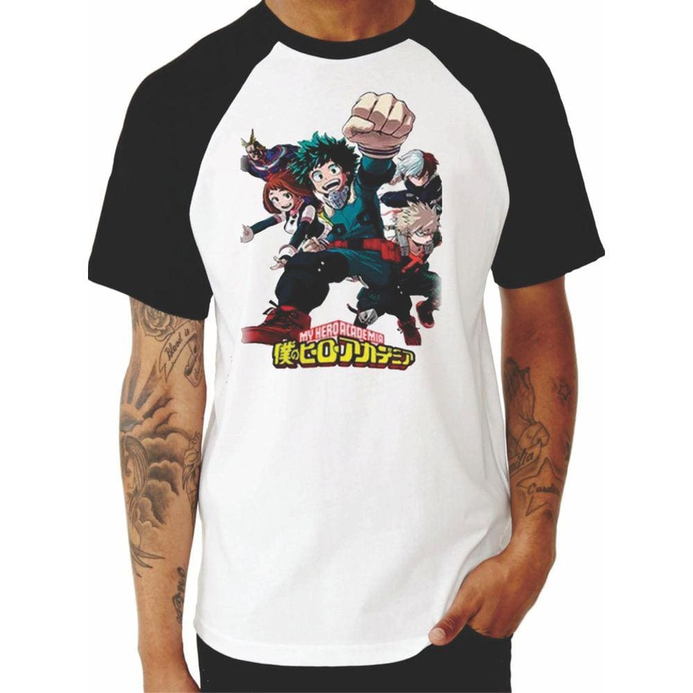 Camiseta Boku No Hero Academia Personagens | Extra