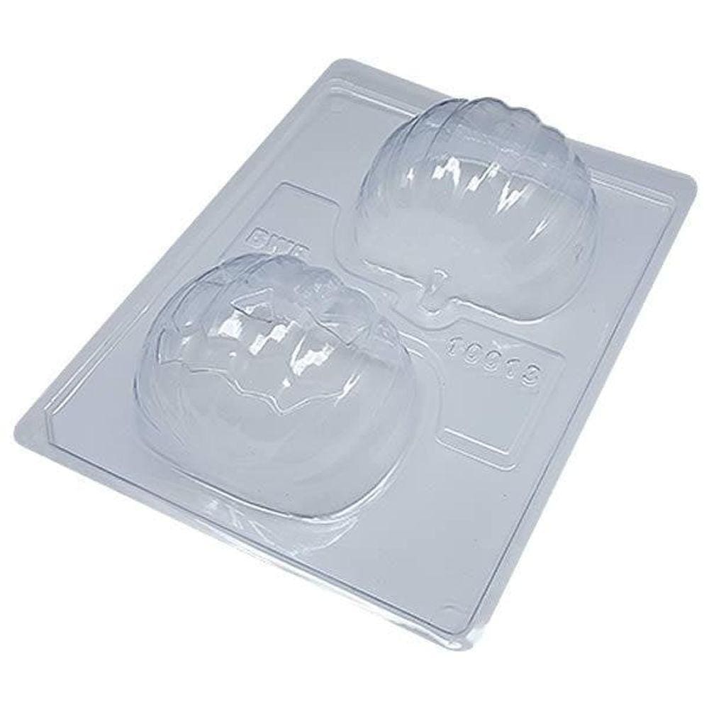 Forma Para Chocolate Com Silicone Abóbora Halloween