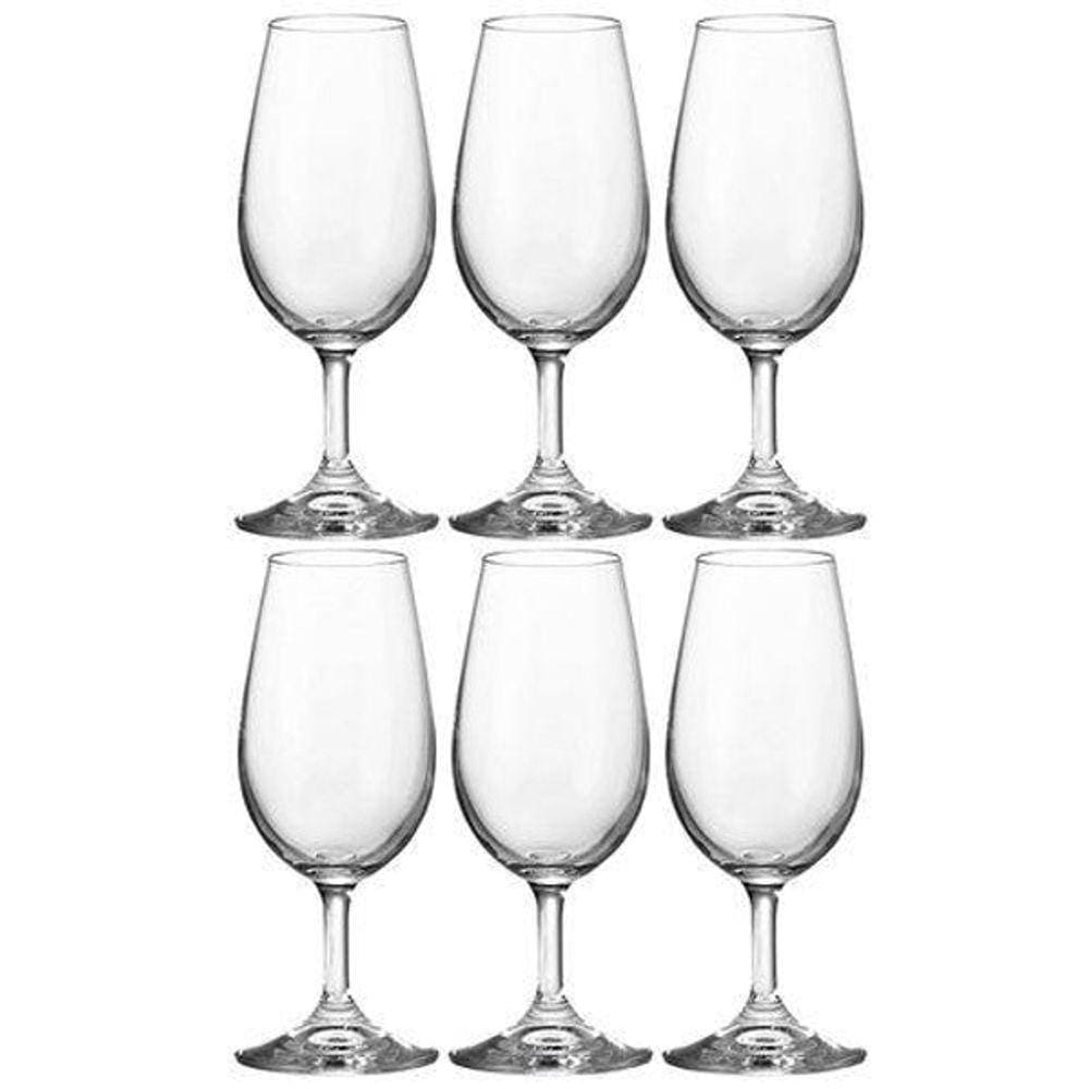 Jogo 6 Taças Degustação Iso Cristal Gastro 210ml Bohemia