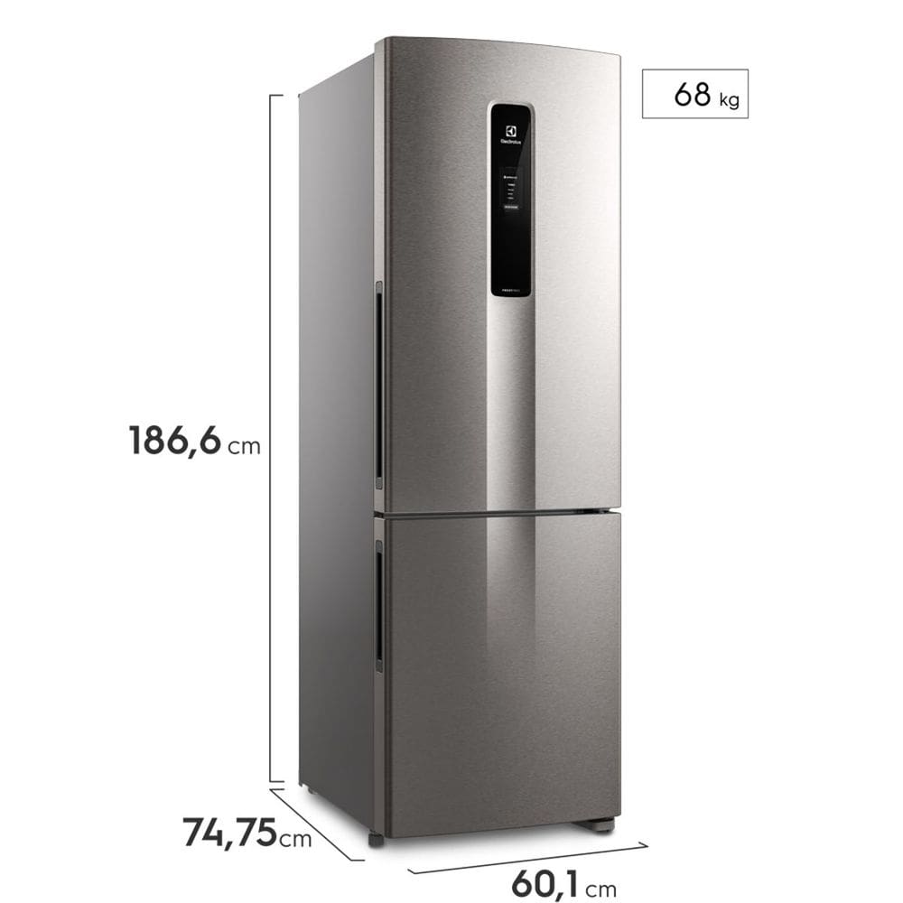 yorisページ Refrigerador Electrolux Frost Free 400L Efficient AutoSense