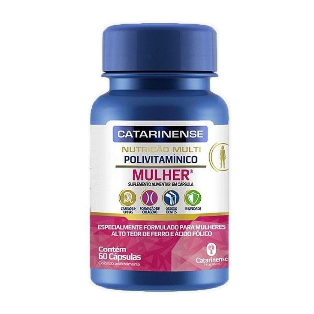 Polivitamínico Mulher Catarinense 60 Cápsulas