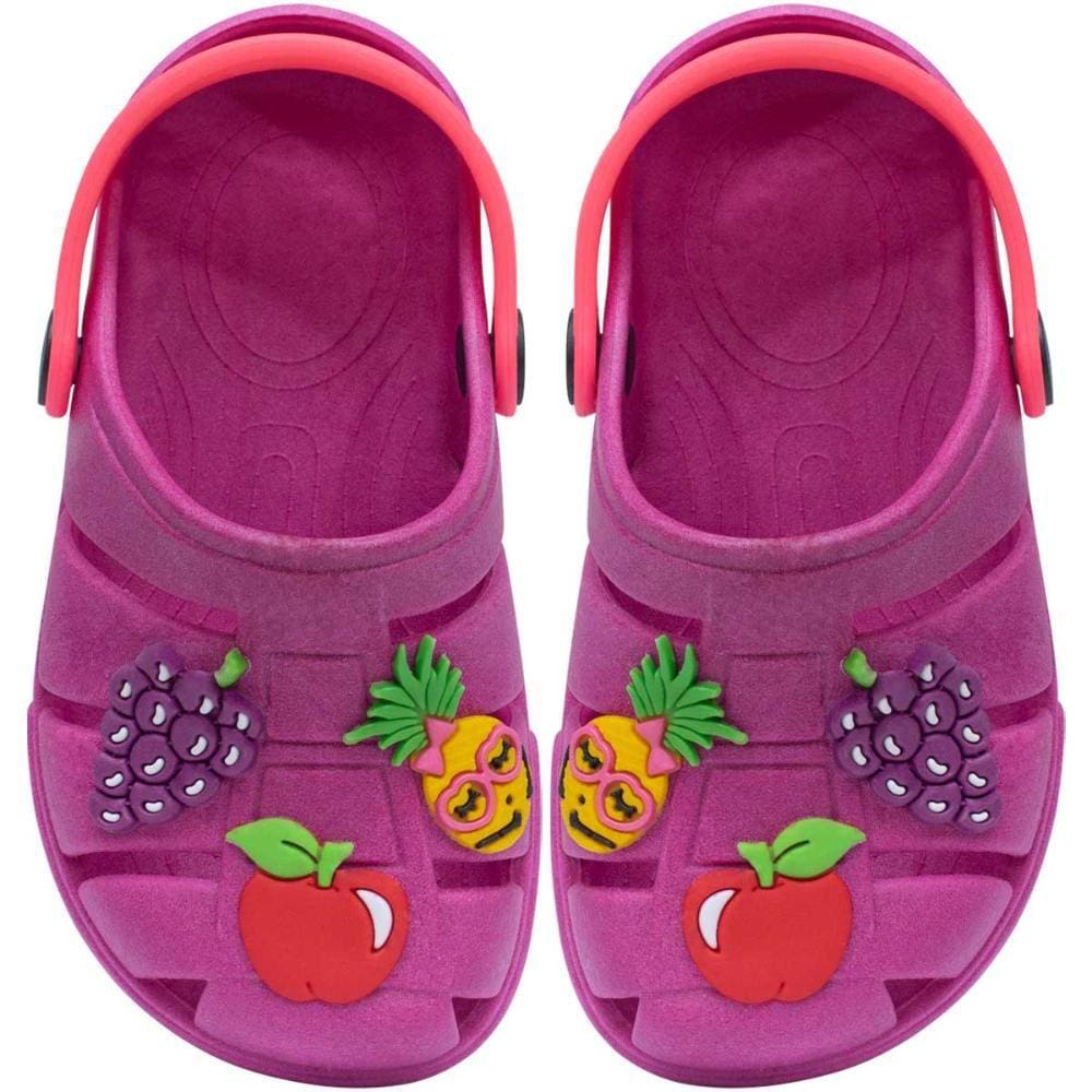 Babuche Infantil Feminino Chinelo Macio Papete Leve 12.65