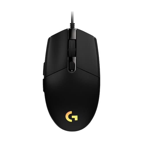 Imagem do produto Mouse Gamer com fio Logitech G203 Lightsync - Preto em Extra