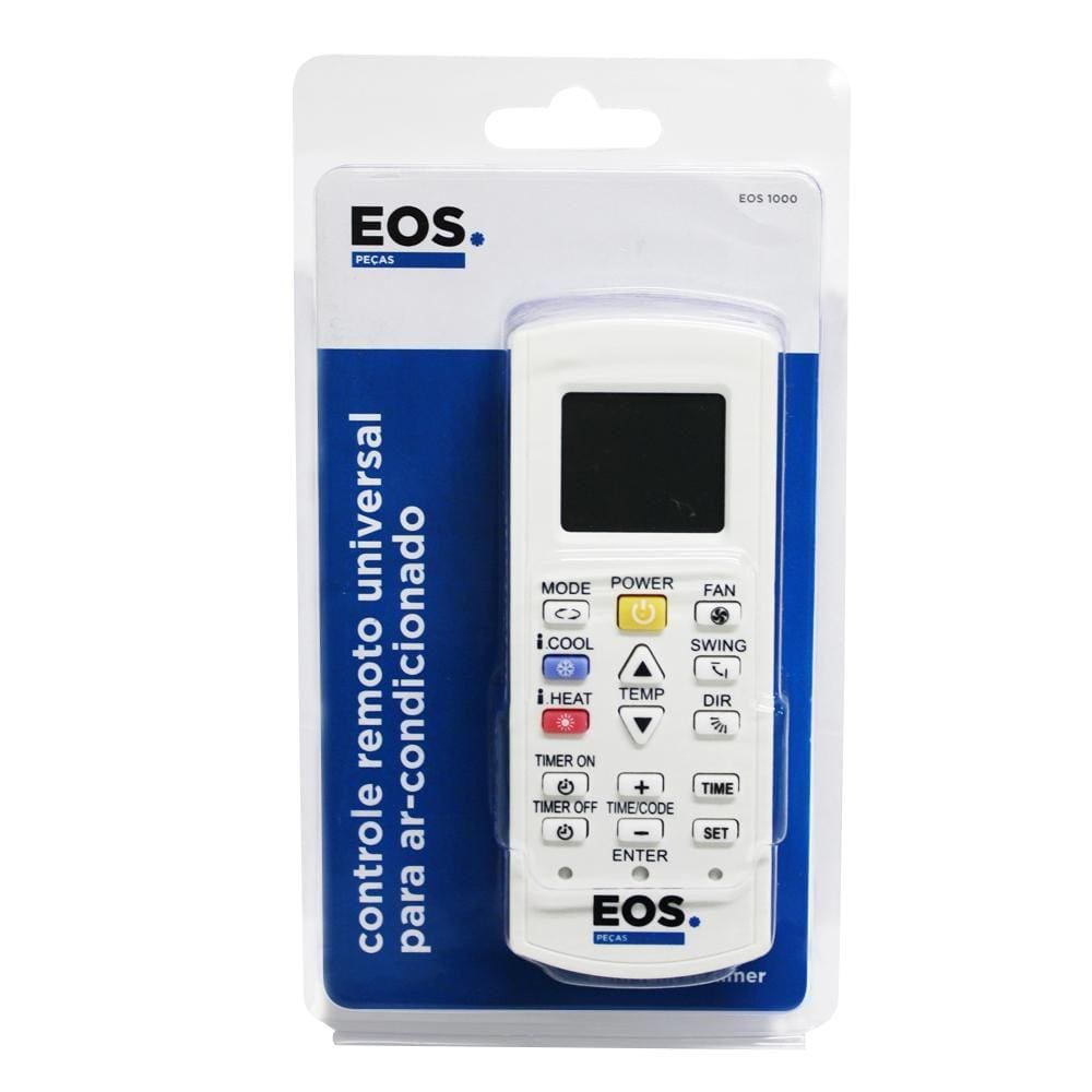 Controle Remoto Universal EOS para Ar Condicionado Split -