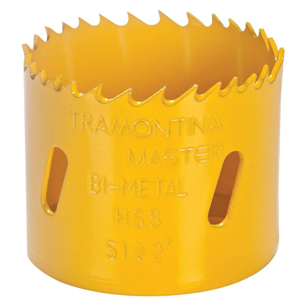 Serra Copo Bi-Metálica 29 mm 1.1/8" Tramontina com Dentes em Aço Rápido HSS Tramontina
