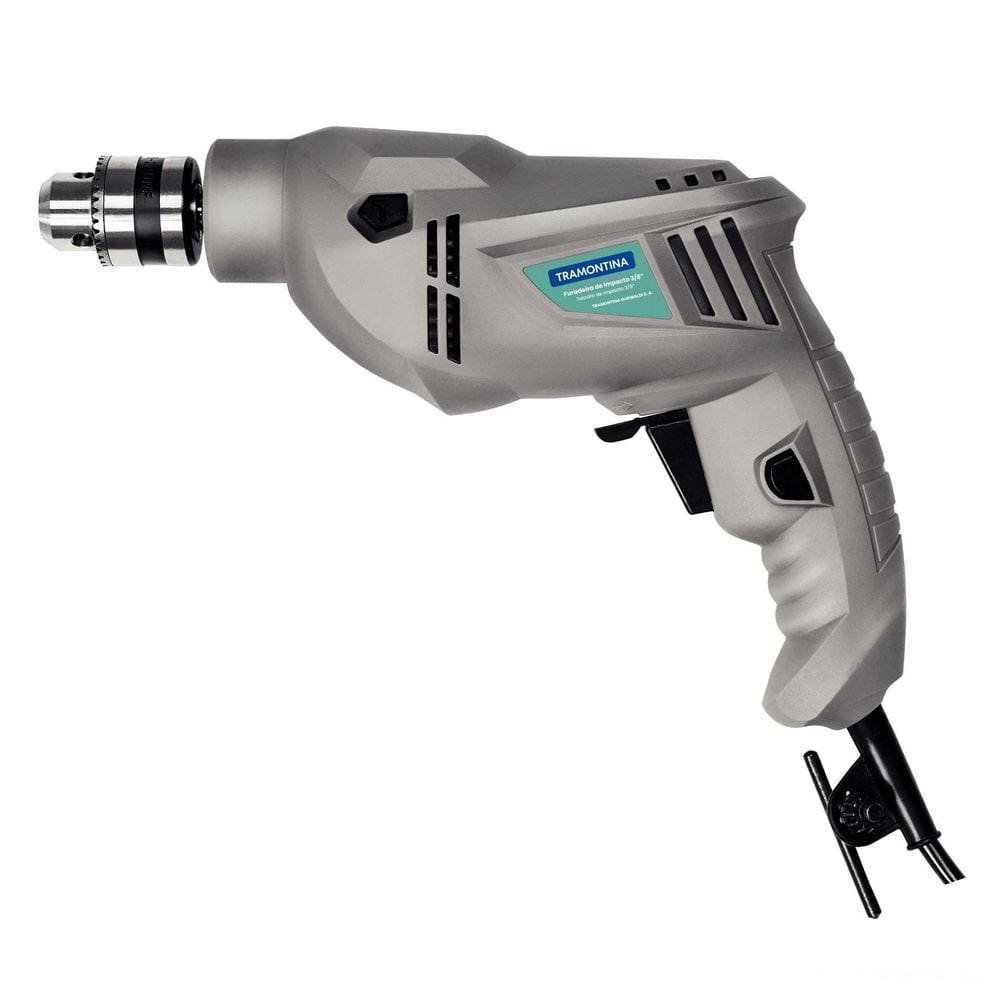 Furadeira de Impacto Tramontina 500 W 220 V 3/8” com Sistema de Reversão de Rotação 220V