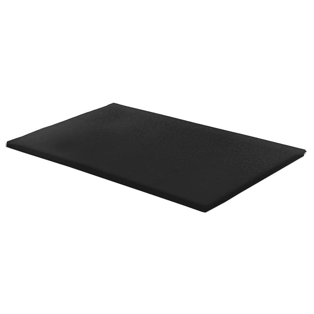 Colchonete 85x45x3cm de Espuma para Academia e Ginastica em Corvin Preto