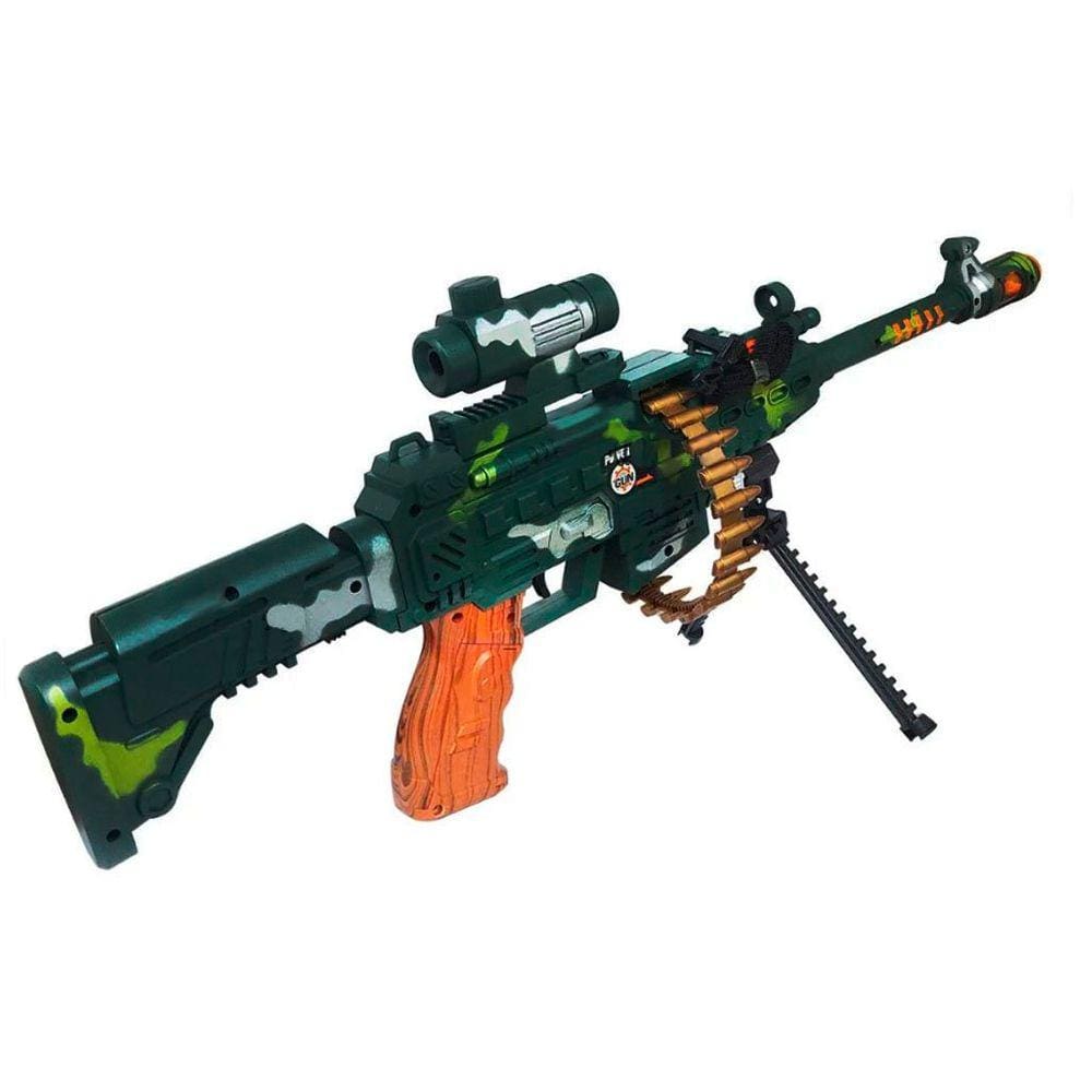 Armas De Brinquedo Sniper & Metralhadora Pressão Dardos Swat