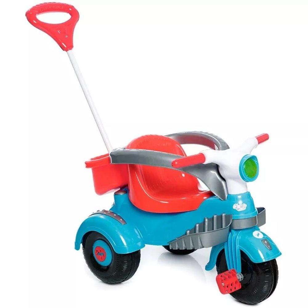 Moto Infantil de Passeio Com Pedal Calesita Duo Dois Lugares