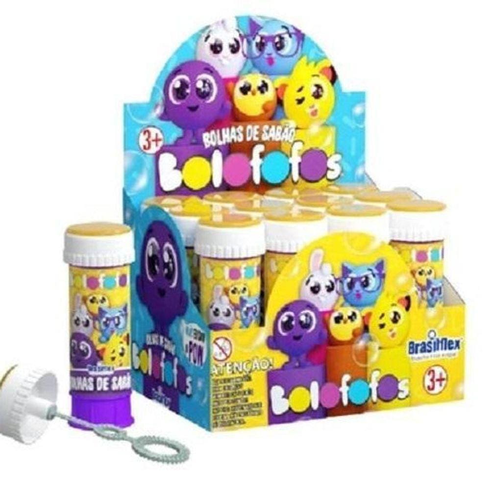 Bolha 60Ml C/Jogo Bolofofos Cx Com 12 Un Ref: 834919