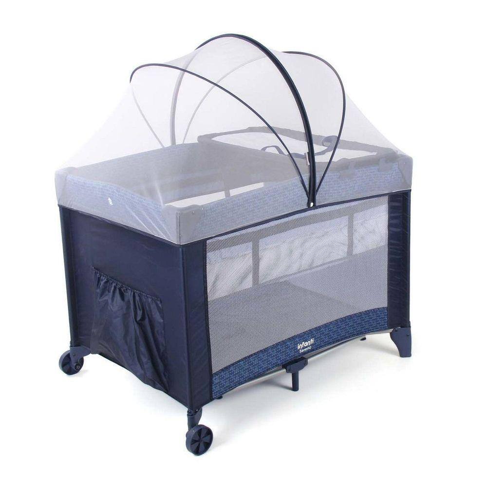Berço Sereno Blue Hail   Infanti