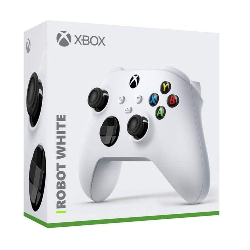 Controle Sem Fio Xbox Series S Robot White Extra