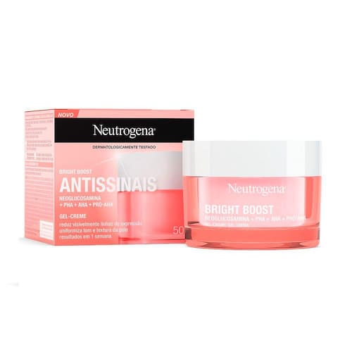 Menor preço em Gel Creme Facial Neutrogena Bright Boost Antissinais 50g