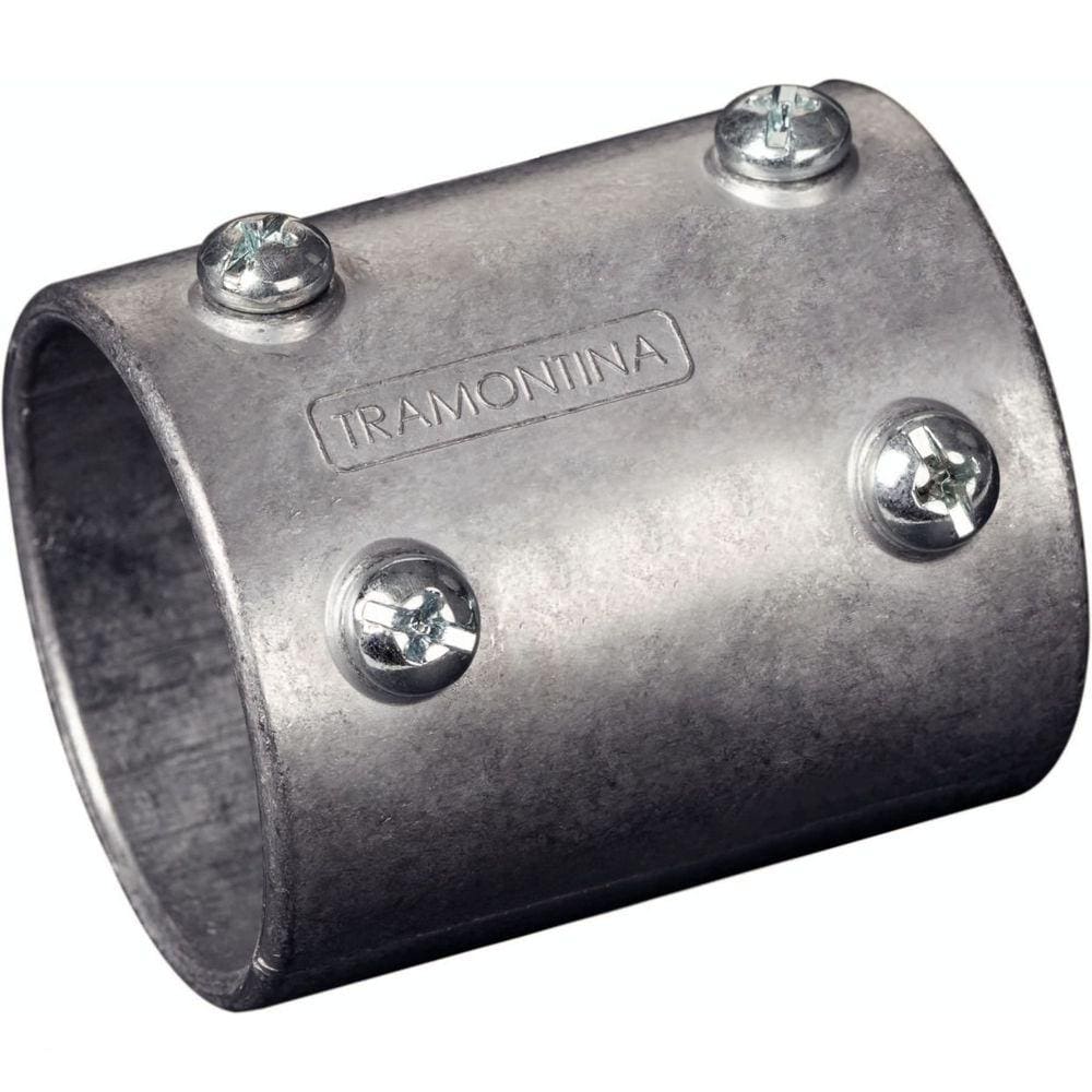 Luva de emenda Tramontina em alumínio sem rosca 1.1/2” - Flexor Tramontina