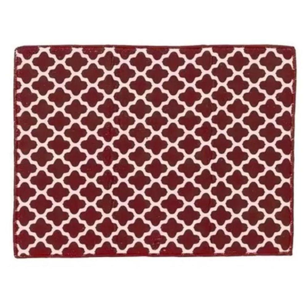 Escorredor De Louça Jolitex Microfibra 31X51Cm Vermelho