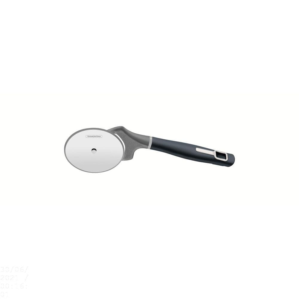 Cortador para Pizza Tramontina Verano com Lâmina de Aço Inox e Cabo de Polipropileno Ônix Tramontina