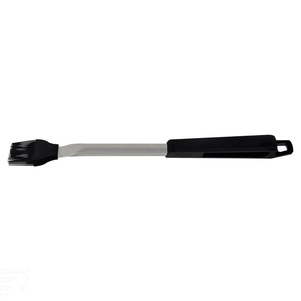 Pincel Tramontina Churrasco Black com Cerdas em Silicone Estrutura em Aço Inox e Cabo de Polipropileno Preto Tramontina