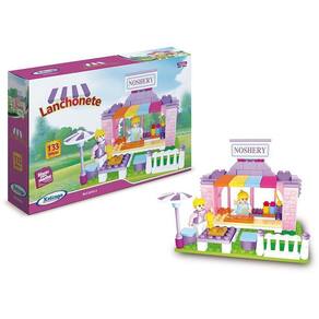 Kit Lanchonete Hamburguer Infantil Brinquedo - Mini Kitchen - Shop