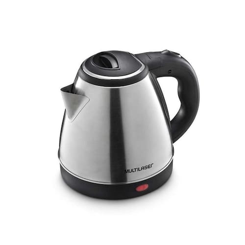 imagem-Chaleira Elétrica de Inox 1,8L Multilaser BE007 - 110V