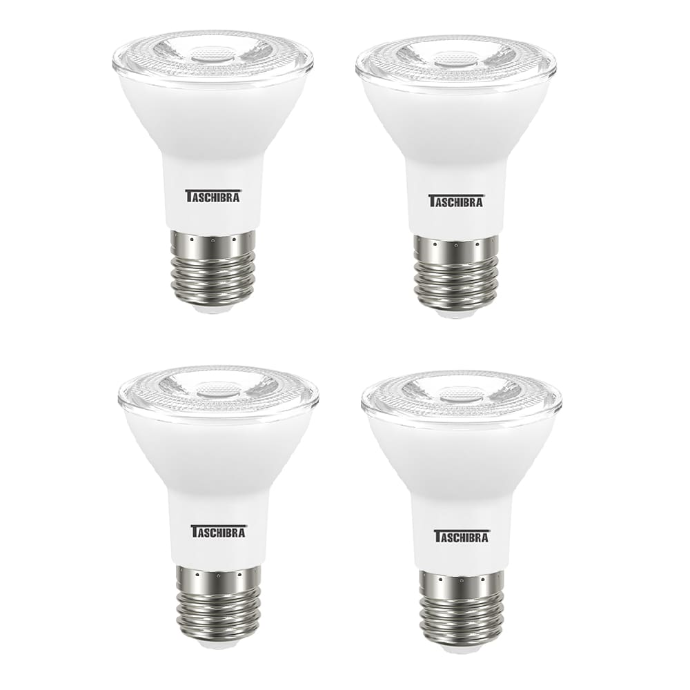 Kit 4 Lampada Led Par 20 7w 36 2700k IP65 TASCHIBRA