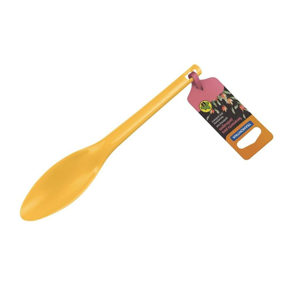 Pazinha Mini Estreita para Jardinagem Tramontina em Plástico Amarelo Tramontina