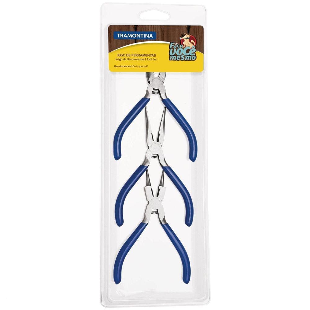 Jogo de Alicates para Bijuteria Tramontina 3 Peças Tramontina