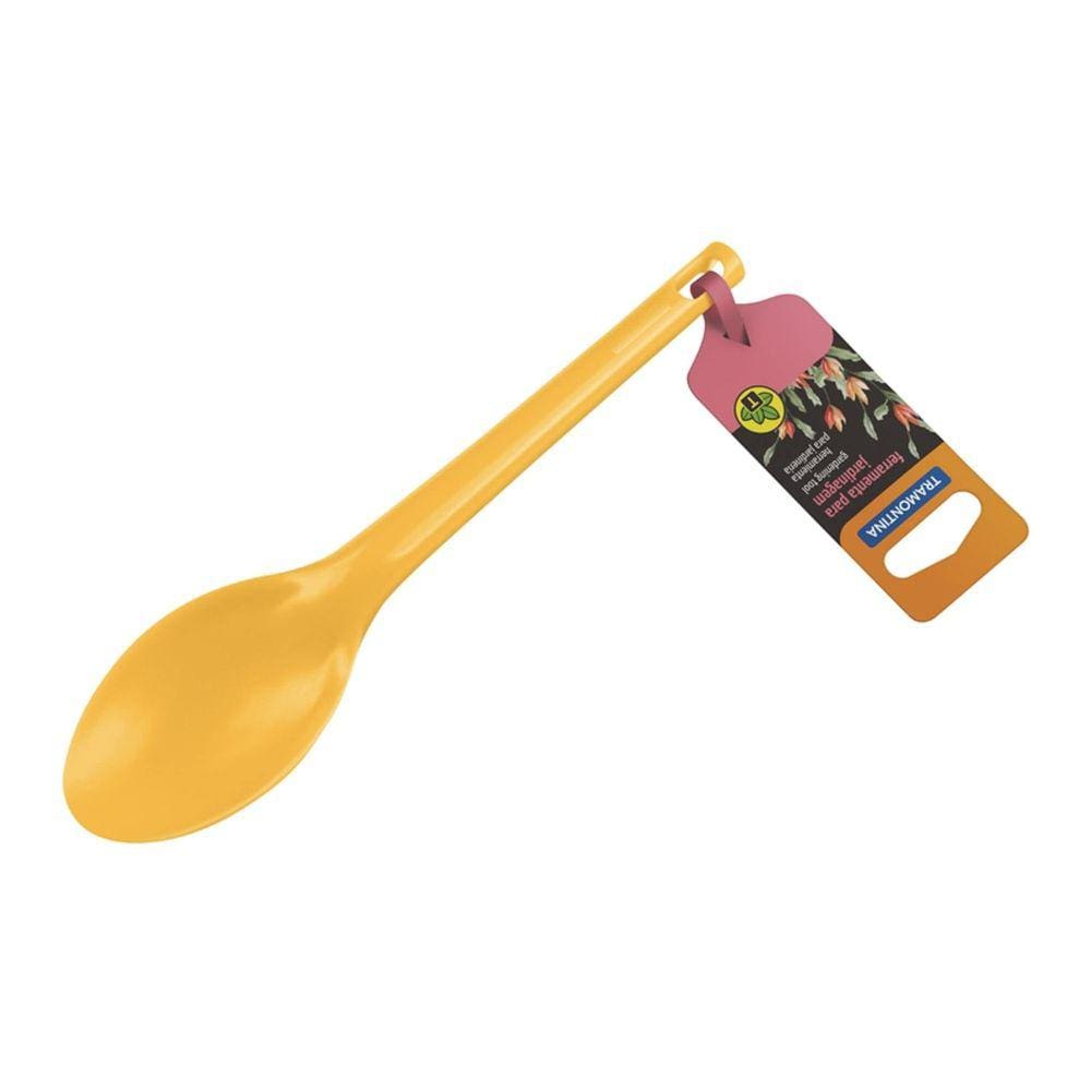 Pazinha Mini Larga para Jardinagem Tramontina em Plástico Amarelo Tramontina
